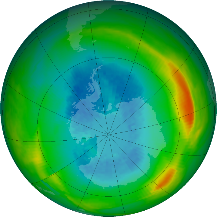 Ozone Map 1981-09-18